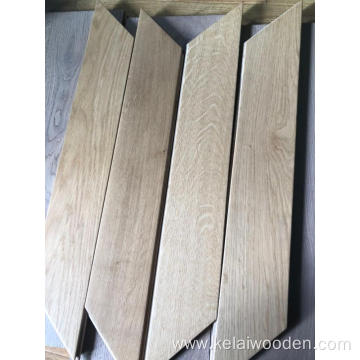 Oak parquet floor with 3/4mm wood veneer